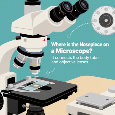 איפה ה-Nosepiece on a Microscope.png